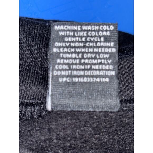 Disney Night Before Christmas Naughty New Nice Sweatshirt Women Jr L 11-13 - Picture 9 of 9